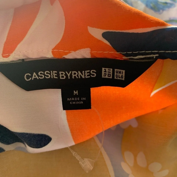 Cassie Byrnes x Uniqlo Floral Dress (Medium) - Picture 7 of 11